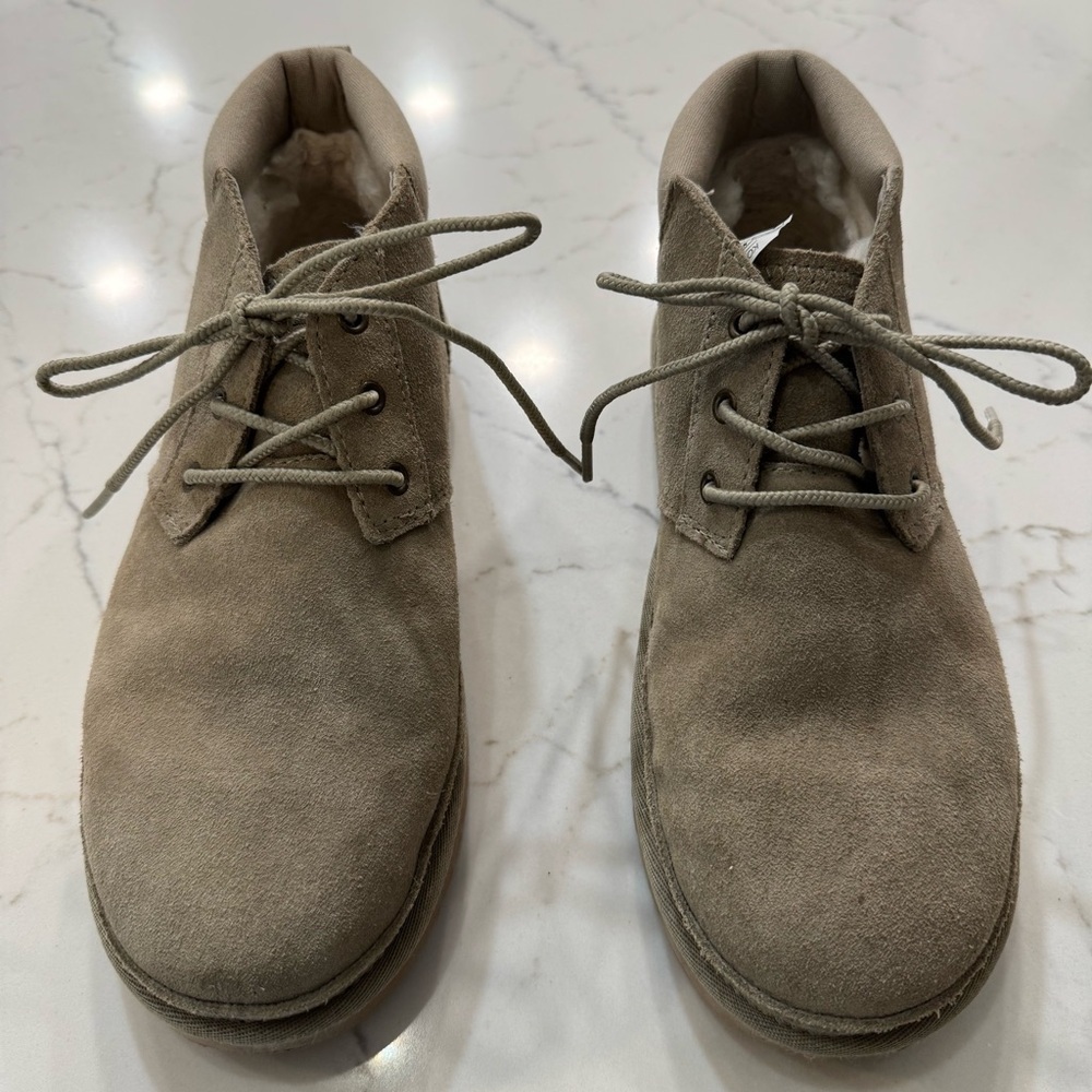 UGG Koolaburra Women Advay Lace-up Suede Ankle Boots 8